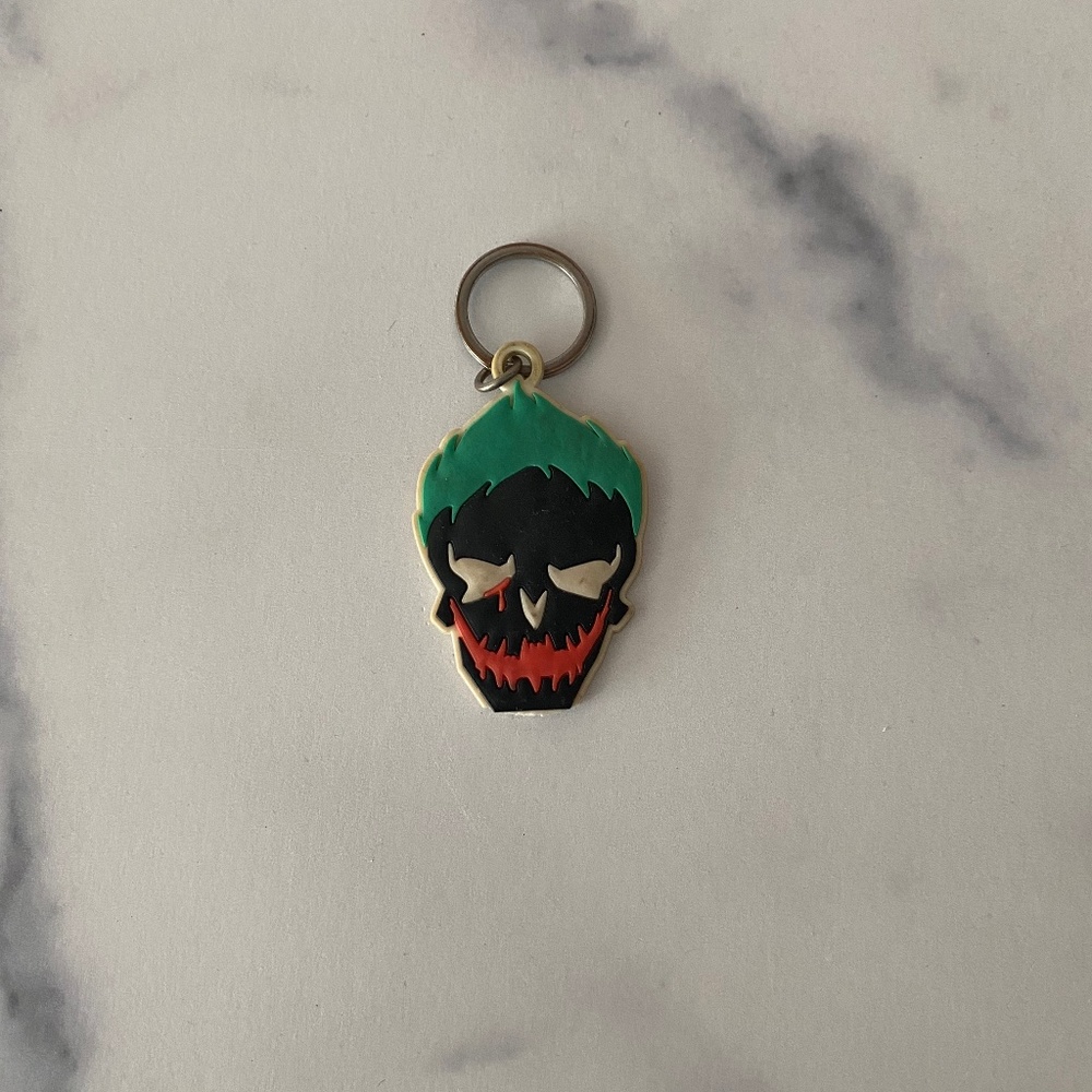🔴Suicide Squad Joker Skull Keychain